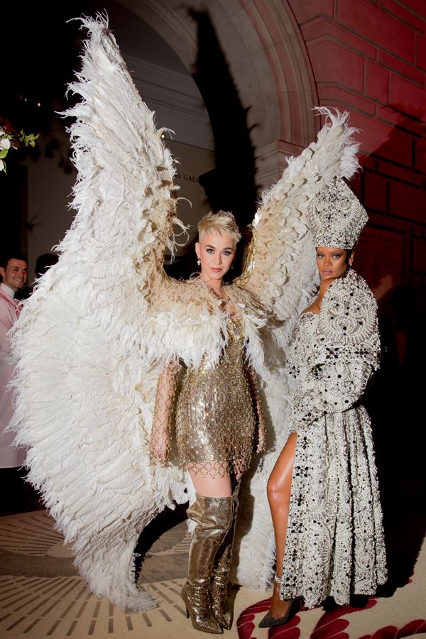 Katy Perry e Rihanna no Met Gala 2018