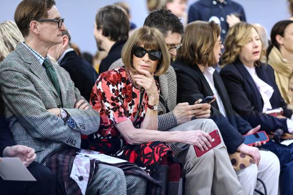 Anna Wintour em desfile