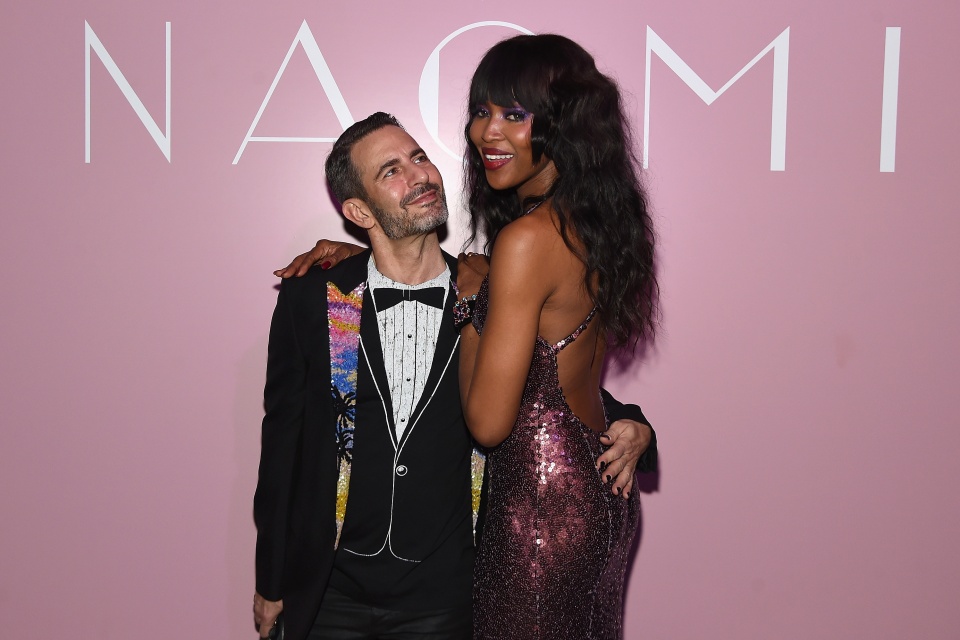 Marc Jacobs e Naomi Campbell