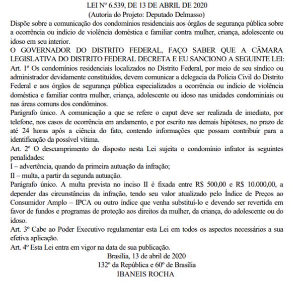 Lei obriga condomínios a denunciarem casos de violência doméstica