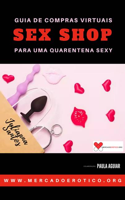 Capa guia de compras para quarentena sexy