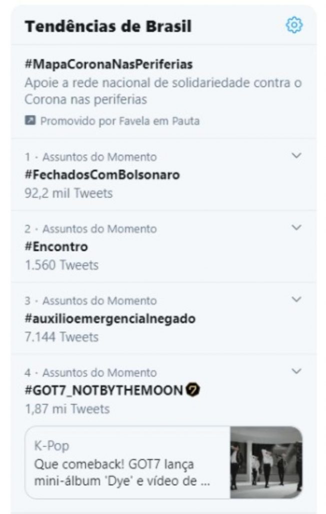 #auxílioemergencialnegado fica entre os assuntos mais comentados no Twitter