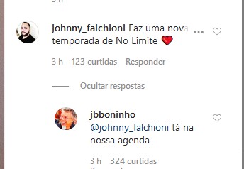 Conversa de Boninho com um fã