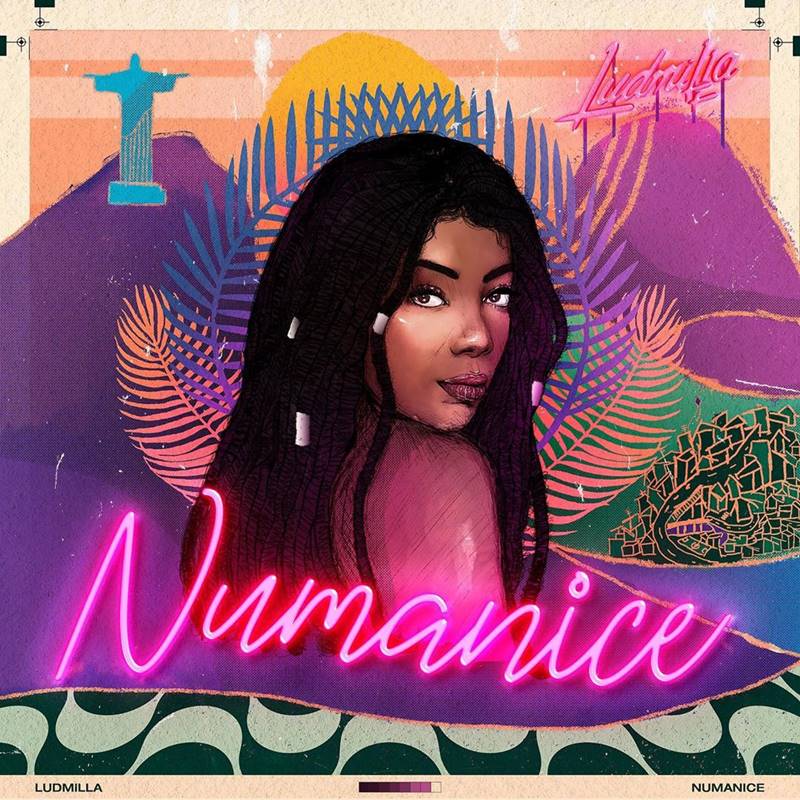 Capa do EP Numanice de Ludmilla