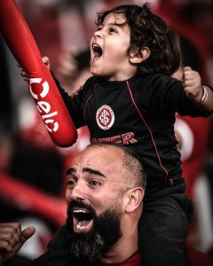 João e Gui, torcedores do Internacional