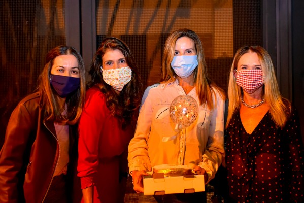 Patrícia Vaz, Junia Souto, Claudia Salomão e Kika Cardoso