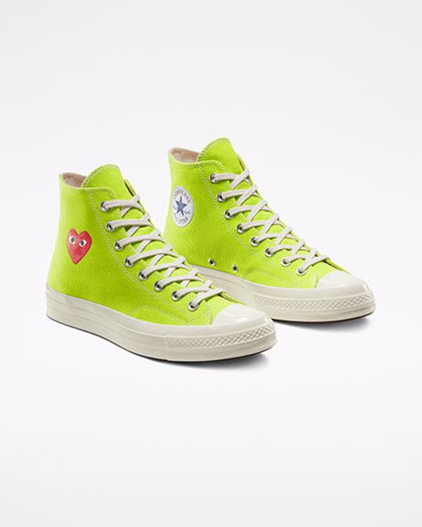  Tênis Comme des Garçons Play x Converse Chuck 70 high