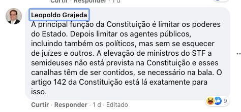 Postagem do professor Grajeda 