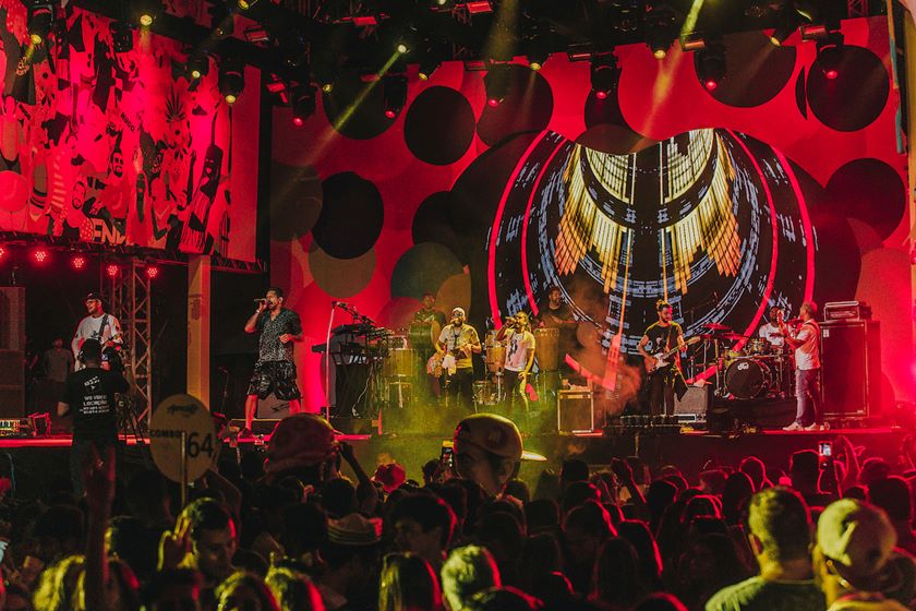 Banda EVA no Carnaval no Parque