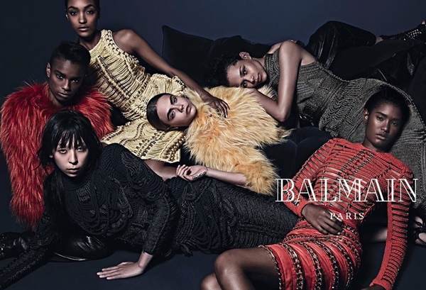 campanha da Balmain