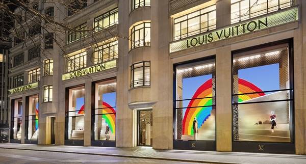 vitrine da Louis Vuitton