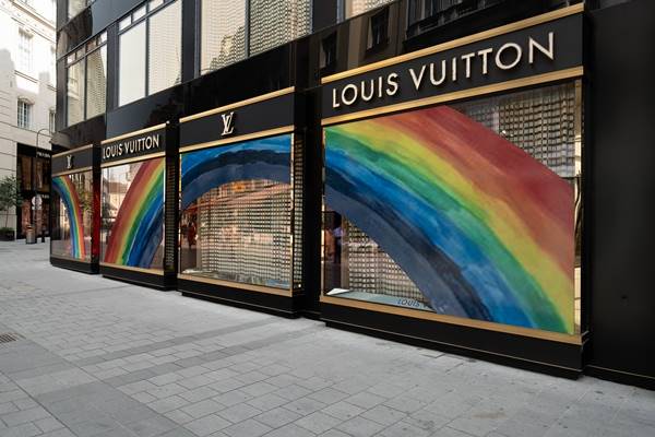 vitrine da Louis Vuitton