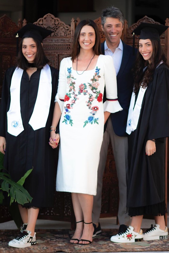 Valentina Foresti, Renata Foresti, Rogério Roseo e Vittoria Foresti