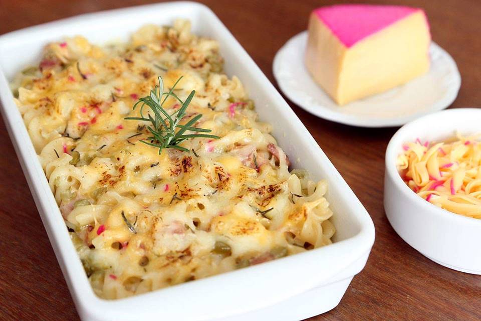 macarrão gratinado