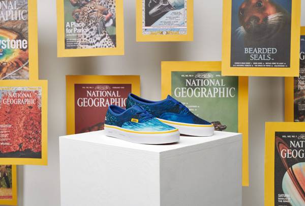 tênis da Vans com a National Geographic