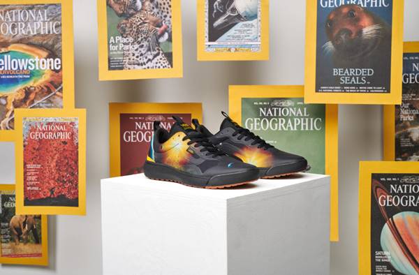 tênis da Vans com a National Geographic