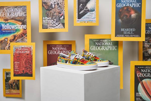 tênis da Vans com a National Geographic