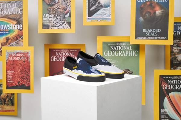 tênis da Vans com a National Geographic