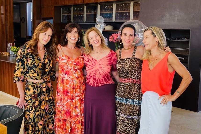 Clarissa Ludovico, Daniela Kniggendorf, Fabiane Alencastro, Andréa Cabrera e Flávia Toledo