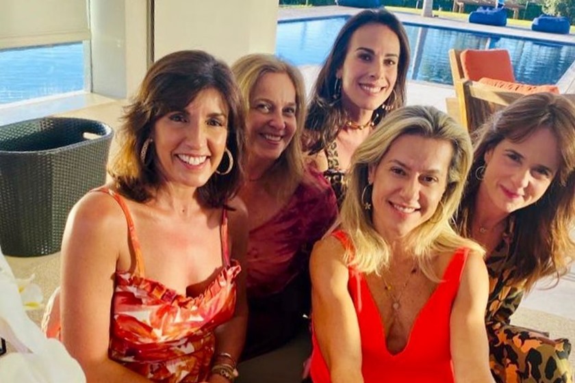 Daniela Kninggendorf, Fabiane Alencastro, Andréa Cabrera, Flávia Toledo e Clarissa Ludovico