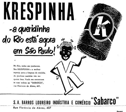 Propaganda antiga da Krespinha