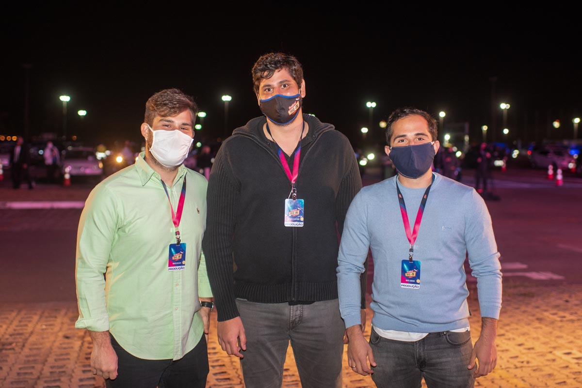 Renato De Luca, Paulo Victor Jabour e Luiz Augusto Jabour