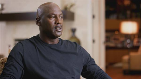 Michael Jordan na série documental Arremesso Final, da Netflix