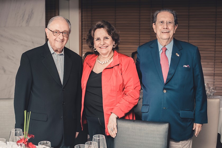 Celso Kaufman, Maria Josina e Arnaldo Cunha Campos