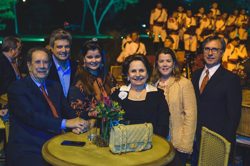 Arnaldo Campos, Rodrigo Martins, Ana Maria Martins, Maria Josina, Ana Luiza Cunha Campos e Vinicius Dieguez