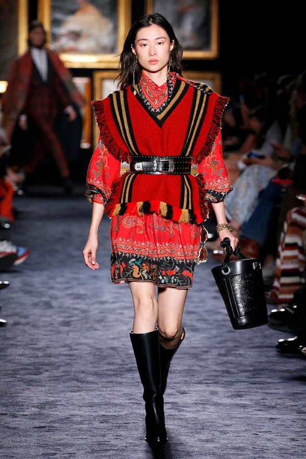 Desfile da Etro no Milan Fashion Week 