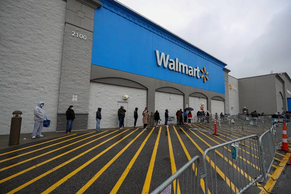 Loja Walmart em Nova Jérsei