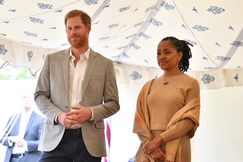 Príncipe Harry e Doria Ragland