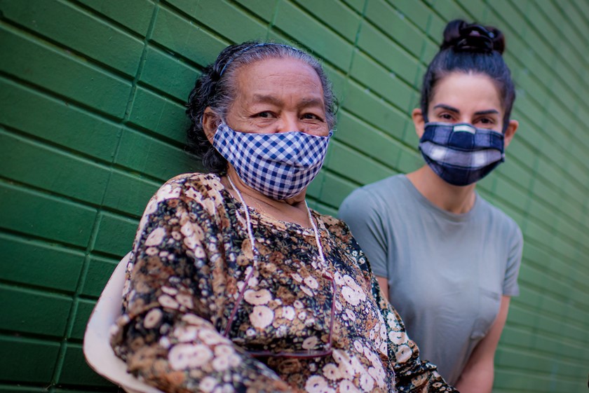 Maria Carvalho e Cleuci de Oliveira