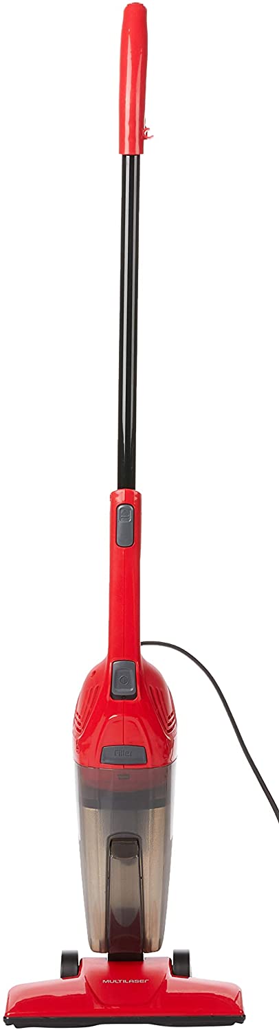 Aspirador Vertical 2 Em1 220v 1000w Vermelho Multilaser