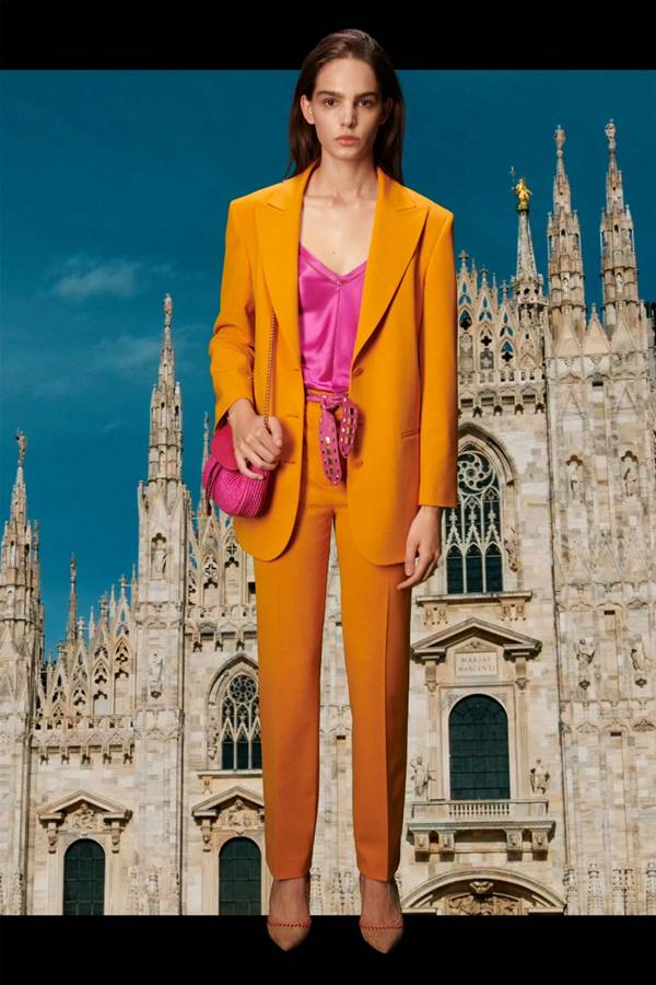 Look de Resort 2021 da Alberta Ferretti