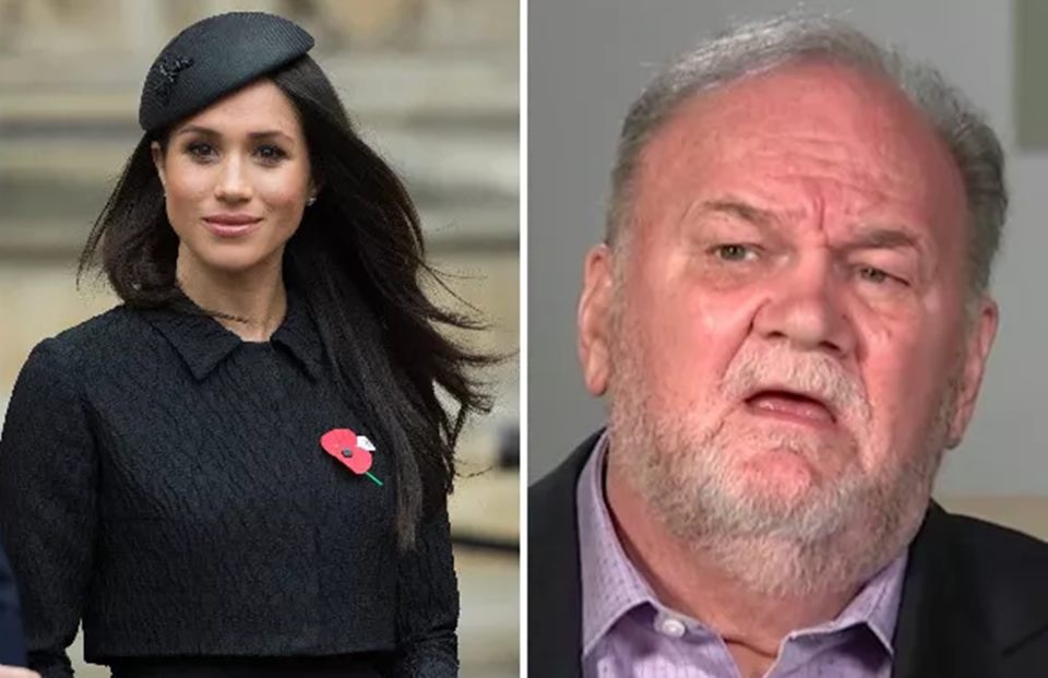 Meghan Markle e Thomas Markle