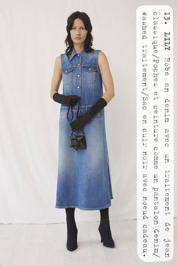 Modelo em campanha de resort 2021 da MM6 Maison Margiela