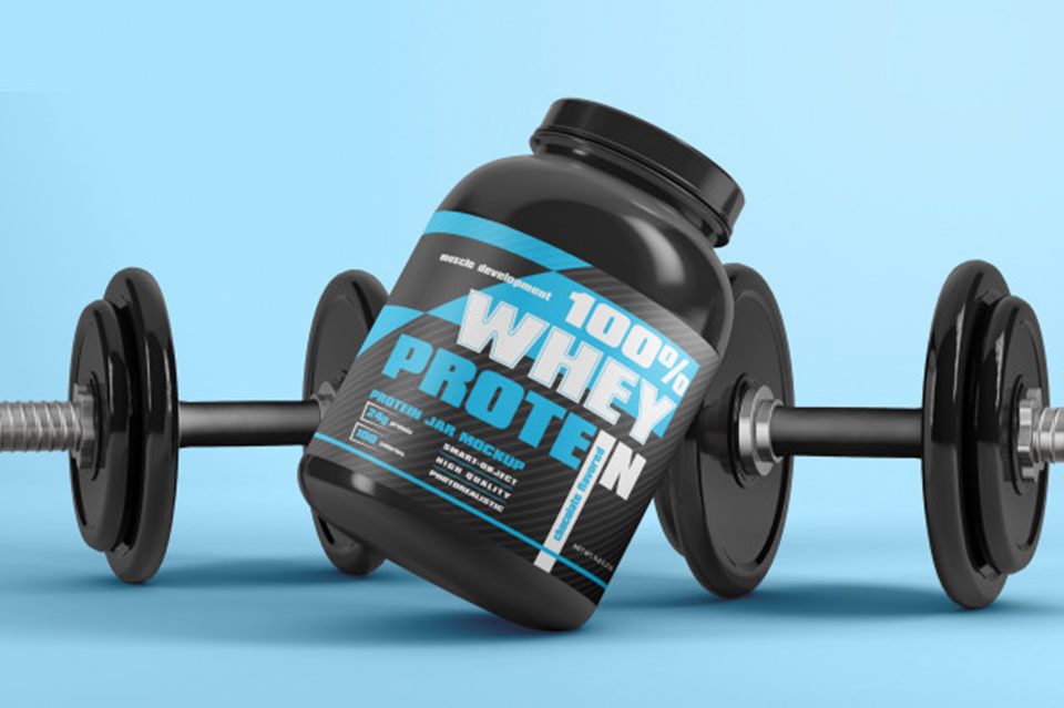 Whey Protein Mockup