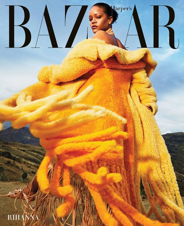 Rihanna para a Harper's Bazaar