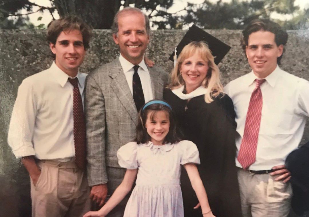 Jill Biden e família