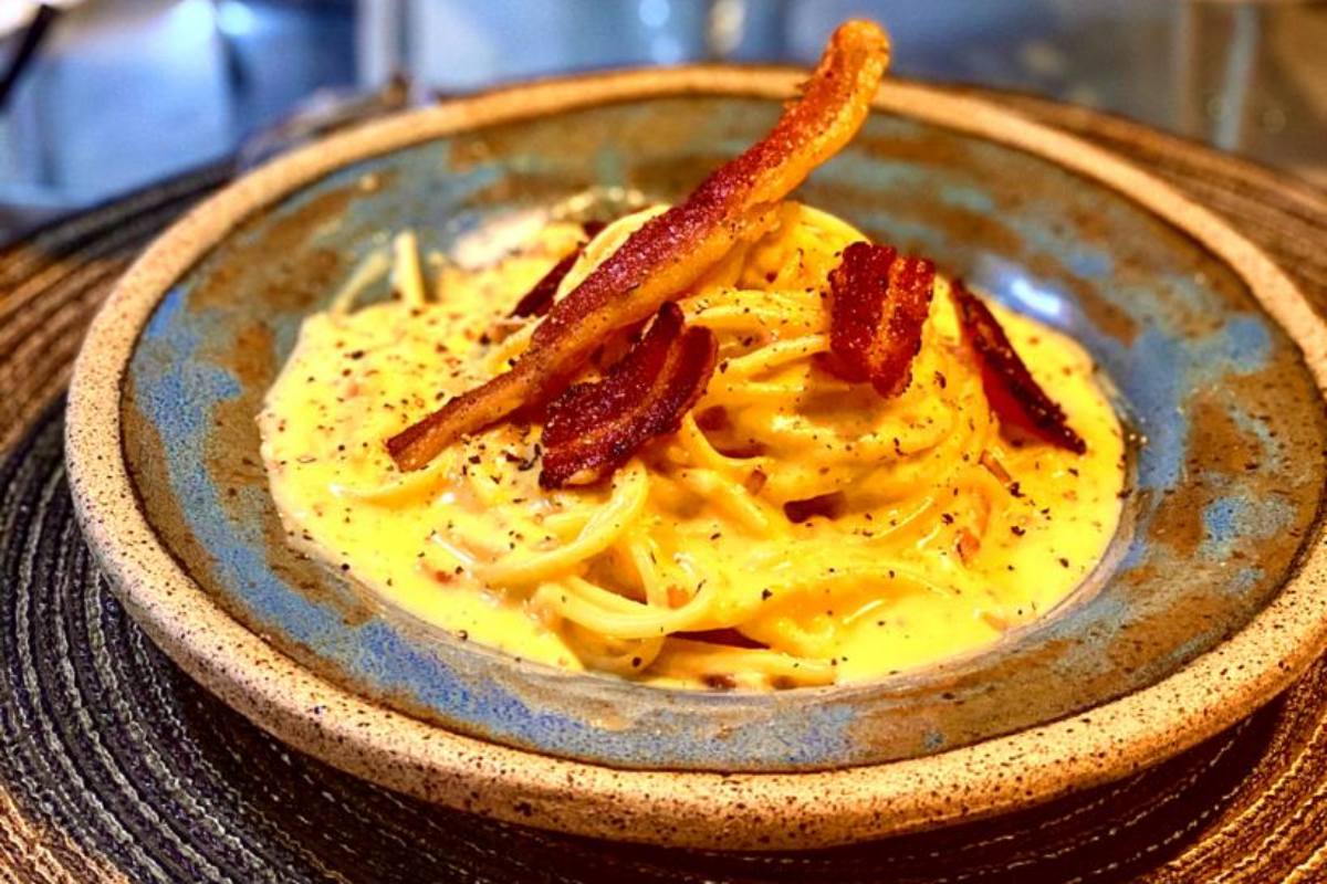 Espaguete carbonara