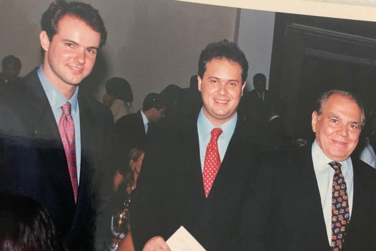 Marcelo Mariano, Egidio Martorano e Ivo Pitanguy