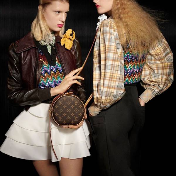 Modelos em campanha da Louis Vuitton