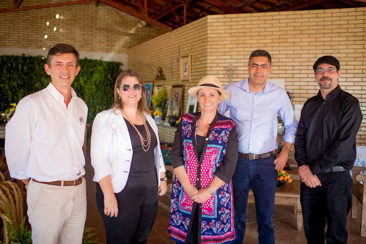 Rui Carvalho, Ana Luisa Cunha Campos, Valéria Vieira, Emerson Borges e Léo Guerra