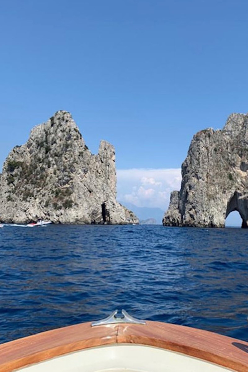 Mariana Papa em Capri