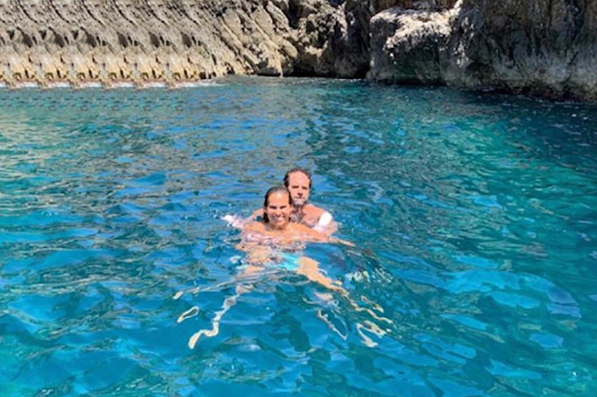 Mariana Papa em Capri