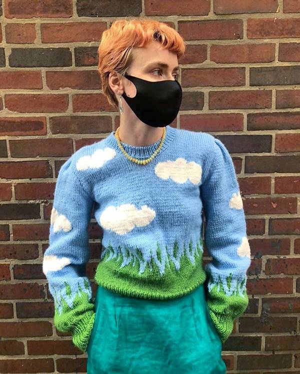 Cloud Sweater, da marca Lirika Matoshi