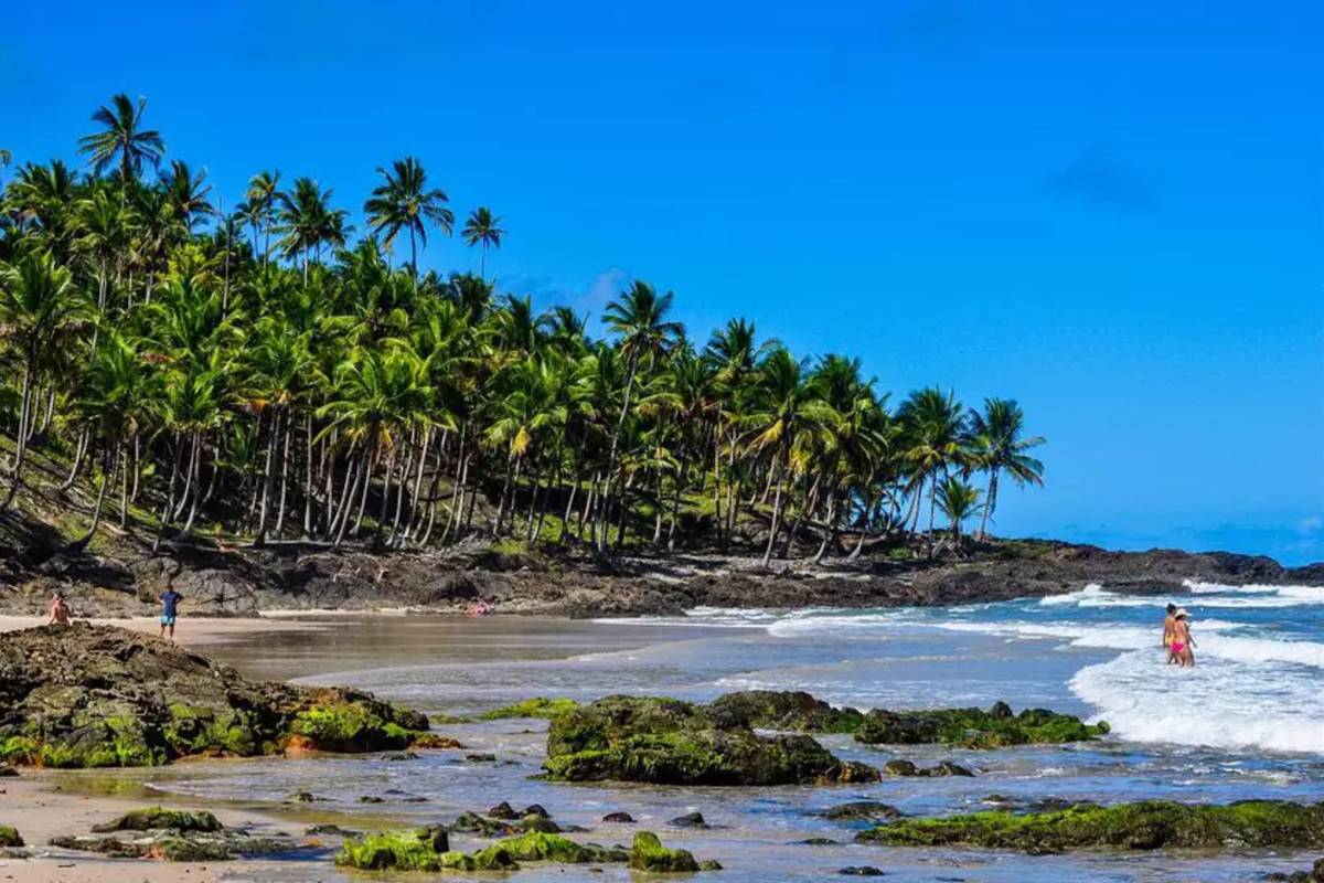 Praia em Maraú, Bahia