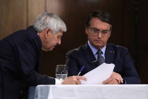 General heleno e o presidente Jair Bolsonaro Presidente da República Jair Bolsonaro, durante gravação de discurso para a 75ª Assembleia Geral da ONU