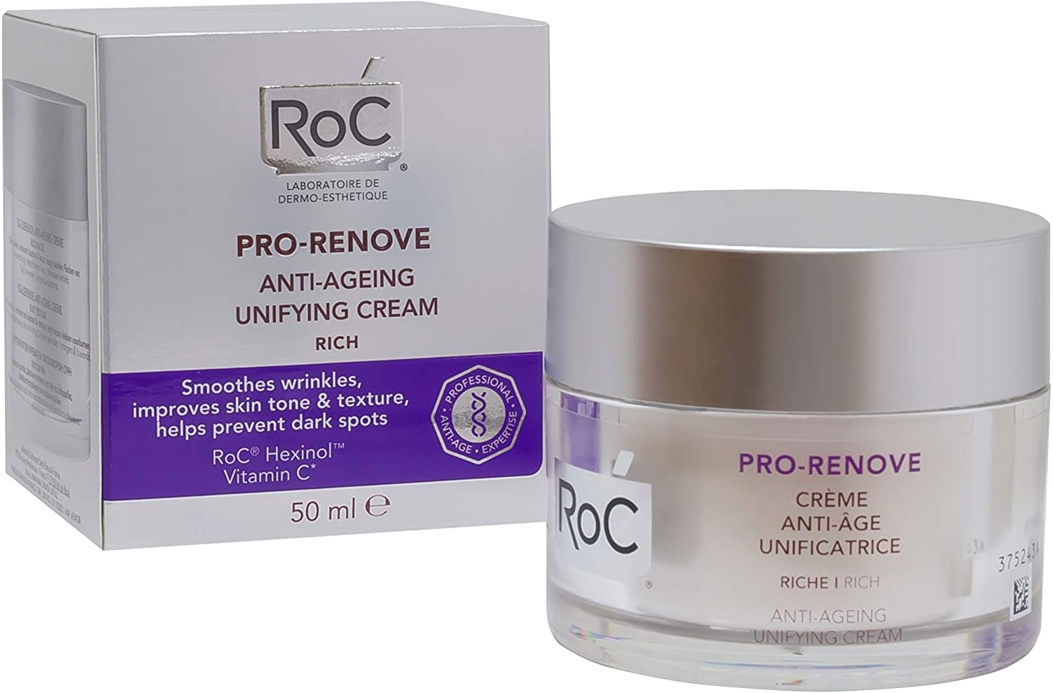 Creme anti-idade uniformizador Pro-Renove, ROC, 50 ml